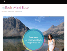 Tablet Screenshot of bodymindease.com